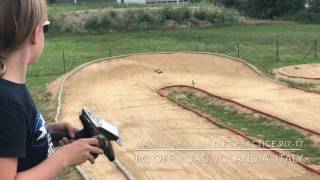 Malins Xray XB4 dirt practice 9717 RC Off Road Volandia Italy [upl. by Nyllij829]