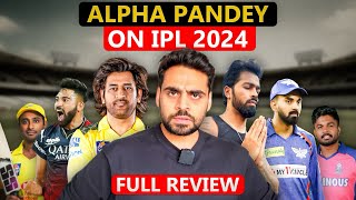 Alpha Pandey  IPL 2024 Funny Review [upl. by Niret656]