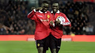 Dwight Yorke and Andy Cole partnership was ILLEGAL [upl. by Ellemac475]