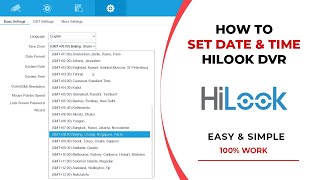 How To Set Date and Time on Hilook DVR Automatically [upl. by Behrens758]