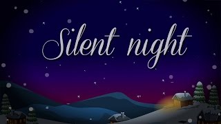 Silent Night Holy Night Song – With Lyrics [upl. by Sadye370]