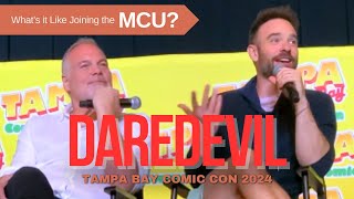 Whats it Like Joining the MCU DAREDEVIL Tampa Bay Comic Con 2024 daredevil mcu [upl. by Emolas]