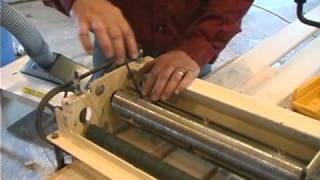 Woodmaster PlanerMolder Part 7A Making Molding with Gary Striegler [upl. by Yznyl]