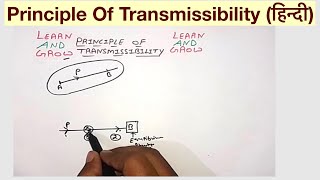 Principle Of Transmissibilityहिन्दी [upl. by Huskamp]