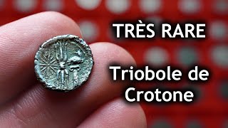 TRÈS RARE MONNAIE GRECQUE  Triobole de Crotone Coin Presentation 140 [upl. by Whittaker999]