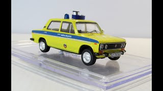 How to custom a diecast Police Vaz 2106 DiamonD custom repaint car diecast custom diecast car [upl. by Annaigroeg]