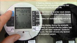 Sangamo RPTS E850 Range  Flashing display [upl. by Orlanta404]