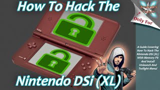 How To Hack Your Nintendo DSi XL  Run Games And More From An SD Card [upl. by Kcirdor486]