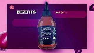 Organic Red Onion amp Black Seed Hair Growth Oil [upl. by Groves]