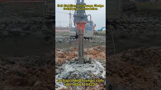 Sludge solidification machines construction [upl. by Fitton]