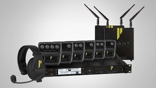 Pliant Technologies Showcases CrewCom Wireless Intercom System at InfoComm 2017 [upl. by Arreyt]