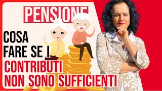 PENSIONE BADANTE QUANDO 20 ANNI DI CONTRIBUTI NON BASTANO [upl. by Aitetel]