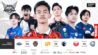 🔴 LIVE  MPL ID S14  Regular Season Hari 3 Minggu 3  Bahasa Indonesia [upl. by Angus]