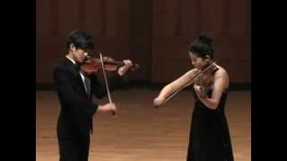 Passacaglia for Violin and Viola Halvorsen Johan Hayang Park하양 비올라 [upl. by Alesiram]