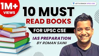 10 Must Read Books for UPSC CSEIAS Preparation by Roman Saini  हिंदी [upl. by Ahcsap480]