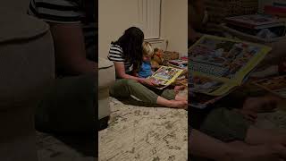 Kim Reading to Lane [upl. by Almallah]