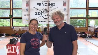 Fencing Summer Camp at Bella Italia  Mara Navarria [upl. by Irret]