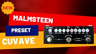 Cuvave Cube Baby  Malmsteen Preset [upl. by Allerbag944]