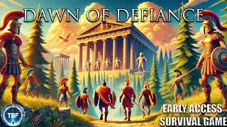 Dawn of Defiance  This new early access Survival game looks promising First Look [upl. by Norine]