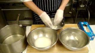 Chef Pat Making Fresh Mozzarella Bocconcini [upl. by Maryann]