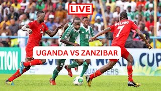 LIVE CECAFA UGANDA VS ZANZIBAR GAME MATCH IN KENYA [upl. by Haimirej]