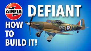 AIRFIX DEFIANT 172 HOW TO BUILD IT [upl. by Drofwarc541]