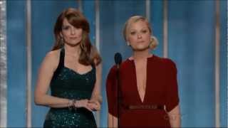 Tina Fey and Amy Poehlers Opening Monologue at the 70th Annual Golden Globe Awards 2013 [upl. by Carolynne]