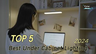 TOP 5 Best Under Cabinet Lighting for Kitchen 2024 [upl. by Hodge546]