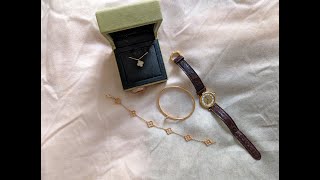 My Minimalist Fine Jewelry Collection Van Cleef amp Arpels Cartier and more [upl. by Eiramanin205]