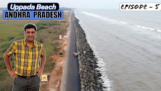 Ep 5 Annavaram to Kakinada  Annavaram Temple  Uppada Beach  Andhra Pradesh Tourism [upl. by Traver]