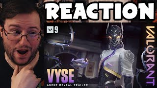 Gors quotALL PATHS END HERE  Vyse Agent Trailer  VALORANTquot REACTION [upl. by Oberstone715]