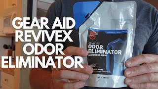 Odor Eliminator  STOP THE BODY ODOR Wetsuits Tents Boots Pets GEAR AID Product Review [upl. by Jansson114]