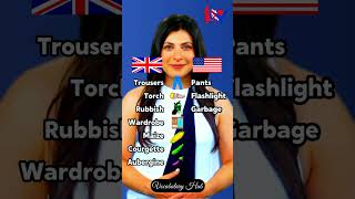 British english Vs American english engliishspokenengloshlearnenglish [upl. by Ricoriki]