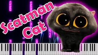 KITTEH KITTEH Scatman cat MIDI  Scatman Crazy Piano sound [upl. by Hoxsie]