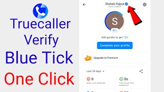 how to verify blue tick on truecaller truecaller par blue tick kaise lagaye truecaller number blue [upl. by Innoj553]