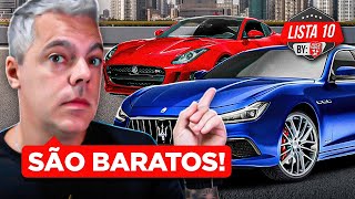 10 CARROS DE LUXO QUE SÃO BARATOS MAS PARECEM CAROS PAGAR DE RICO GASTANDO POUCO EM 2024 [upl. by Morita]