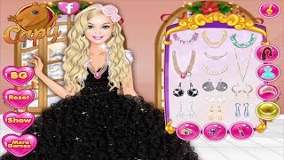 Barbie dress up games Barbie Winter Prom Vs Glitter Trends [upl. by Michael]