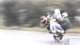 Rd350 Wheelie doubles [upl. by Ynej977]