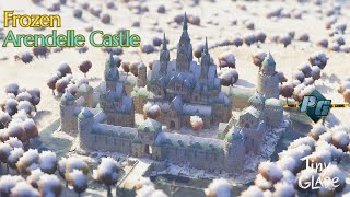 Frozens Arendelle Castle  Tiny Glade Timelapse [upl. by Aeslek]