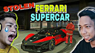 Stealing a quotFERRARI SUPERCARquot from VonOrdonaVlogs sa GTA 5 iyak beki von [upl. by Aicnom547]