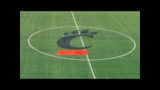 UCs Gettler Stadium soccer field made over in 90 seconds [upl. by Hawley654]