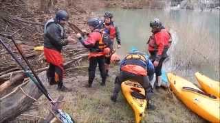 2015 03 14 Foz de Lumbier de Lumbier a Liédena en kayak [upl. by Alyar]