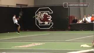 South Carolina Mens Tennis vs Clemson  2013 [upl. by Gnut725]