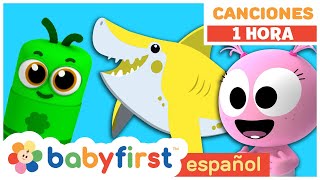 ♫ Todos lo Canciones Para Niños  Canciones Infantiles  Bebe Tiburón y más  1 HORA  BabyFirst [upl. by Letram]