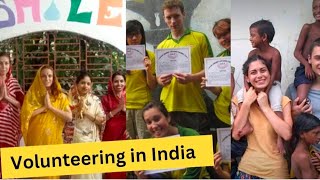 Volunteering in India  SMILE Society  wwwsmilengoorg [upl. by Mehetabel]