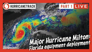 Live Coverage  Hurricane Milton remote from Florida  Camera Setup  Part 1 [upl. by Mireille]