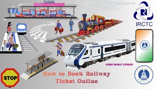 IRCTC ETicketing Process  NationXpress  IRCTC ETicketing  How to Book Railway Ticket Online [upl. by Engelbert]