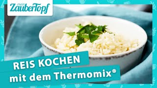 Reis kochen im Thermomix® Mit diesen Tipps amp Tricks wird er immer PERFEKT ✨  Thermomix® Rezept [upl. by Ingar]