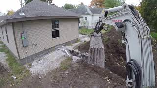 Installing Water And Sewer Lines [upl. by Yldarb]