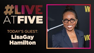 Broadwaycom LiveatFive with LisaGay Hamilton of TO KILL A MOCKINGBIRD [upl. by Noissap]